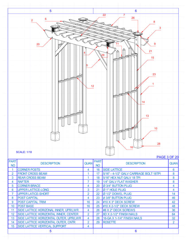 Pergola Plans