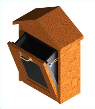  Bulletin Box Plan CAD